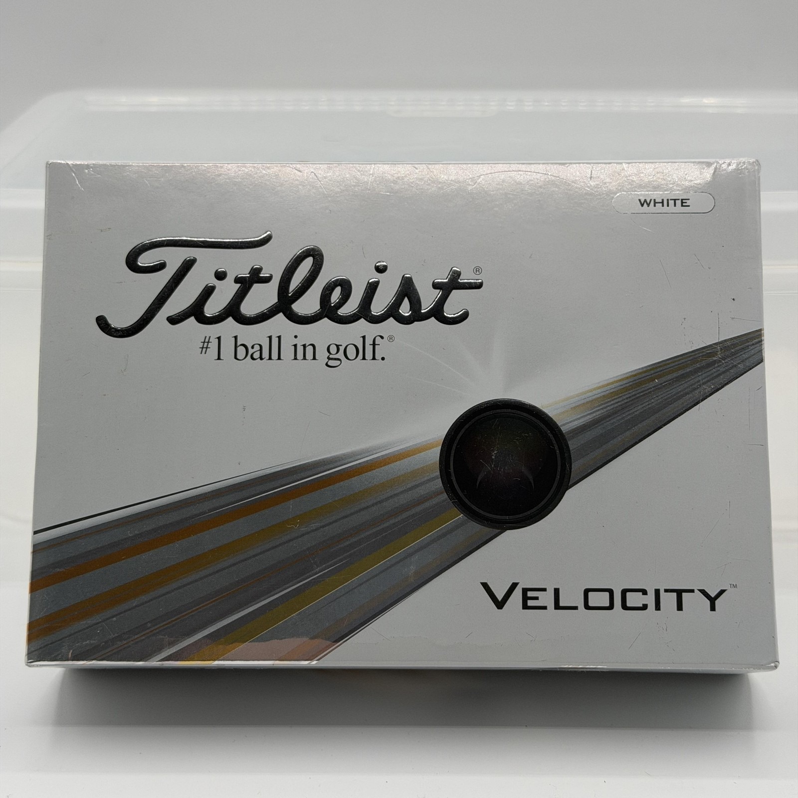 Titleist Velocity Golf Balls 12 Pack White Distance High Launch Playable Feel